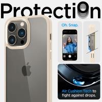 Spigen Ultra Hybrid - Etui do iPhone 14 Pro Max (Beżowy)