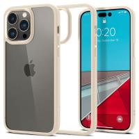 Spigen Ultra Hybrid - Etui do iPhone 14 Pro Max (Beżowy)