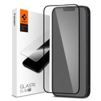 Spigen Glass FC - Szkło hartowane do iPhone 15 Plus / iPhone 14 Plus / iPhone 13 Pro Max (Czarna ramka)