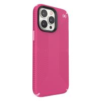 Speck Presidio2 Grip - Antypoślizgowe etui iPhone 14 Pro Max (Digitalpink / Blossompink / White)