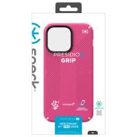 Speck Presidio2 Grip - Antypoślizgowe etui iPhone 14 Pro Max (Digitalpink / Blossompink / White)