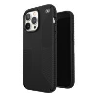 Speck Presidio2 Grip - Antypoślizgowe etui iPhone 14 Pro Max (Black / Black / White)