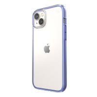 Speck Presidio Perfect-Clear with Impact Geometry - Etui iPhone 15 Plus / 14 Plus z powłoką MICROBAN (Clear / Grounded Purple)