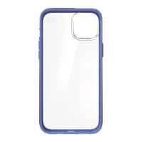 Speck Presidio Perfect-Clear with Impact Geometry - Etui iPhone 15 Plus / 14 Plus z powłoką MICROBAN (Clear / Grounded Purple)