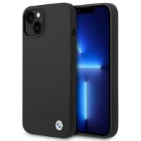 BMW Liquid Silicone Case Metal Logo – Etui iPhone 14 Plus (Czarny) BMW Liquid Silicone Case Metal Logo – Etui iPhone 14 Plus (Czarny)