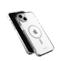 Moshi iGlaze MagSafe - Etui iPhone 14 Plus (Luna Silver) Moshi iGlaze MagSafe - Etui iPhone 14 Plus (Luna Silver)