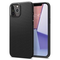 Spigen Liquid Air - Etui do iPhone 12 Pro / iPhone 12 (Czarny)