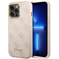 Guess 4G Metal Camera Outline Case – Etui iPhone 14 Pro Max (Różowy)