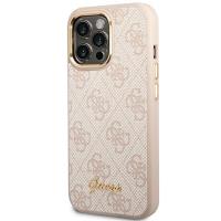 Guess 4G Metal Camera Outline Case – Etui iPhone 14 Pro Max (Różowy)