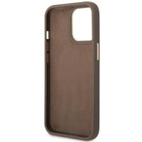Guess 4G Metal Camera Outline Case – Etui iPhone 14 Pro Max (Brązowy)