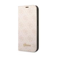 Guess 4G Metal Camera Outline Booktype Case - Etui iPhone 14 Pro Max (rózowy)