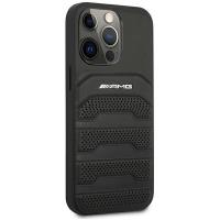 AMG Debossed Lines - Etui iPhone 14 Pro Max (czarny)