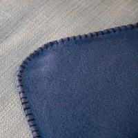Koc polarowy 170x130 cm (niebieski)