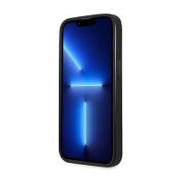 Guess Saffiano Triangle Logo Case – Etui iPhone 14 Pro Max (srebrny)