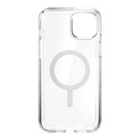 Speck Gemshell + MagSafe - Etui do iPhone 15 Plus / iPhone 14 Plus z powłoką MICROBAN (Clear)