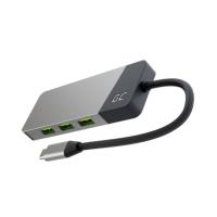 Green Cell - Stacja dokująca HUB USB-C HDMI 4K DEX SD & MicroSD card slot USB 3.1 Green Cell - Stacja dokująca HUB USB-C HDMI 4K DEX SD & MicroSD card slot USB 3.1