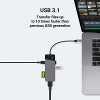 Green Cell - Stacja dokująca HUB USB-C HDMI 4K DEX SD & MicroSD card slot USB 3.1