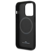 BMW Signature Logo Imprint MagSafe – Etui iPhone 14 Pro (Czarny)