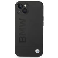 BMW Silicone Signature Logo MagSafe - Etui iPhone 14 Plus (czarny)