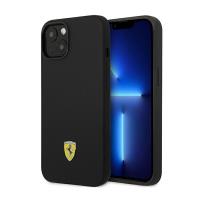 Ferrari Silicone Metal Logo - Etui iPhone 14 Plus (czarny) Ferrari Silicone Metal Logo - Etui iPhone 14 Plus (czarny)