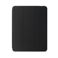 Crong PrimeFolio – Etui iPad 11" (2025) / iPad 10.9” (2022) z podstawką i schowkiem na Apple Pencil (czarny/przezroczysty)