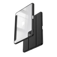 Crong PrimeFolio – Etui iPad Air 11” M3 (2025) / iPad Air 11” M2 (2024) / iPad Air 10.9” (5-4 gen.) / iPad Pro 11" (2022-2021) (czarny/przezroczysty)