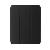 Crong PrimeFolio – Etui iPad Pro 11" (2022-2021) / iPad Air 10.9” (5-4 gen.) z podstawką i ładowaniem Apple Pencil (czarny/przezroczysty)