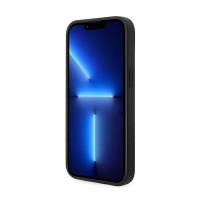 Guess 4G Bottom Stripe Metal Logo Collection - Etui iPhone 14 Plus (szary)