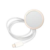 Guess Bundle Pack MagSafe 4G - Zestaw etui + ładowarka MagSafe iPhone 14 Pro Max (niebieski/złoty)
