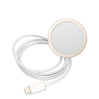 Guess Bundle Pack MagSafe IML Marble - Zestaw etui + ładowarka MagSafe iPhone 14 Pro Max (czarny/złoty)