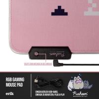 Pusheen - Mata gamingowa / na biurko LED XXL (90 x 40 cm)