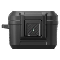 Spigen Lock Fit - Pancerne etui do Apple Airpods Pro 1 / 2 (Czarny)