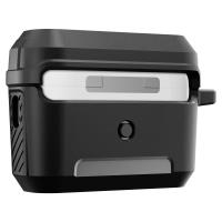 Spigen Lock Fit - Pancerne etui do Apple Airpods Pro 1 / 2 (Czarny)