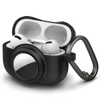 Spigen Tag Armor Duo - Etui do Apple Airpods Pro 1 / 2 / AirTag (Czarny)