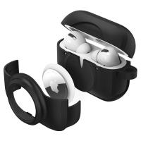 Spigen Tag Armor Duo - Etui do Apple Airpods Pro 1 / 2 / AirTag (Czarny)