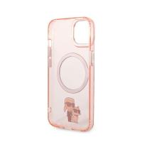 Karl Lagerfeld IML NFT Karl & Choupette MagSafe - Etui iPhone 14 Plus (różowy)