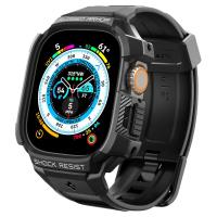 Spigen Rugged Armor Pro – Pasek z obudową do Apple Watch Ultra 49 mm (Czarny)