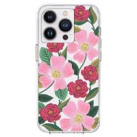 Rifle Paper Clear - Etui iPhone 14 Pro zdobione złotem (Rose Garden) Rifle Paper Clear - Etui iPhone 14 Pro zdobione złotem (Rose Garden)