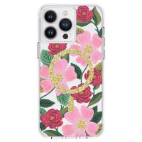 Rifle Paper Clear MagSafe - Etui iPhone 14 Pro Max zdobione złotem (Rose Garden) Rifle Paper Clear MagSafe - Etui iPhone 14 Pro Max zdobione złotem (Rose Garden)