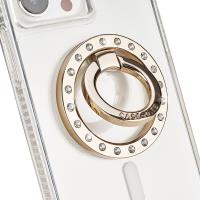 Case-Mate Magnetic Ring Stand - Uchwyt MagSafe na palec z funkcją podstawki (Champagne Crystal)