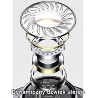 USAMS EP-46 - Słuchawki stereo jack 3,5 mm (czerwony)