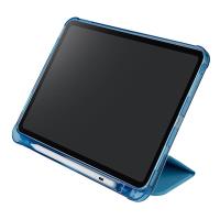 Tucano Satin Case – Etui do iPad 11" (2025) / iPad 10.9" (2022) w/Magnet & Stand up z uchwytem Apple Pencil (niebieski)