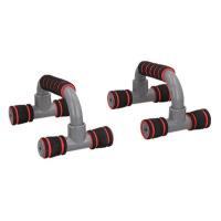 Dunlop - Uchwyty do pompek Push Up Bars 2 szt. (czerwony) Dunlop - Uchwyty do pompek Push Up Bars 2 szt. (czerwony)