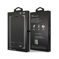 BMW Booktype M Collection Triangles - Etui Samsung Galaxy S22+ (czarny)