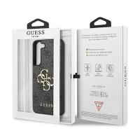 Guess 4G Big Metal Logo - Etui Samsung Galaxy S23 (szary)