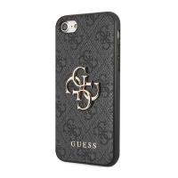 Guess 4G Big Metal Logo - Etui iPhone SE (2022/2020) / 8 / 7 (szary)