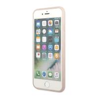 Guess 4G Bottom Stripe Collection - Etui iPhone iPhone SE (2022/2020) / 8 / 7  (różowy)