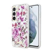 Guess Flower Collection - Etui Samsung Galaxy S23+ (biały) Guess Flower Collection - Etui Samsung Galaxy S23+ (biały)