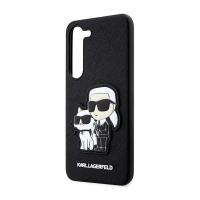 Karl Lagerfeld NFT Saffiano Karl & Choupette - Etui Samsung Galaxy S23+ (czarny)