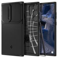 Spigen Optik Armor - Etui do Samsung Galaxy S23 Ultra (Czarny)